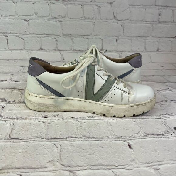 VIONIC SIMASA Womens Comfort Arch Support Sneakers Blue White Leather size 9 - Picture 7 of 9